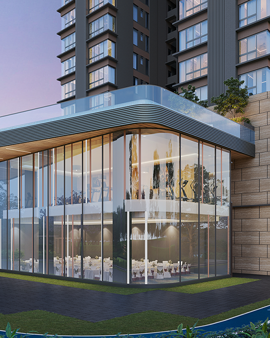 Outdoor basketball court at Altis Ocean Cliffs residential community