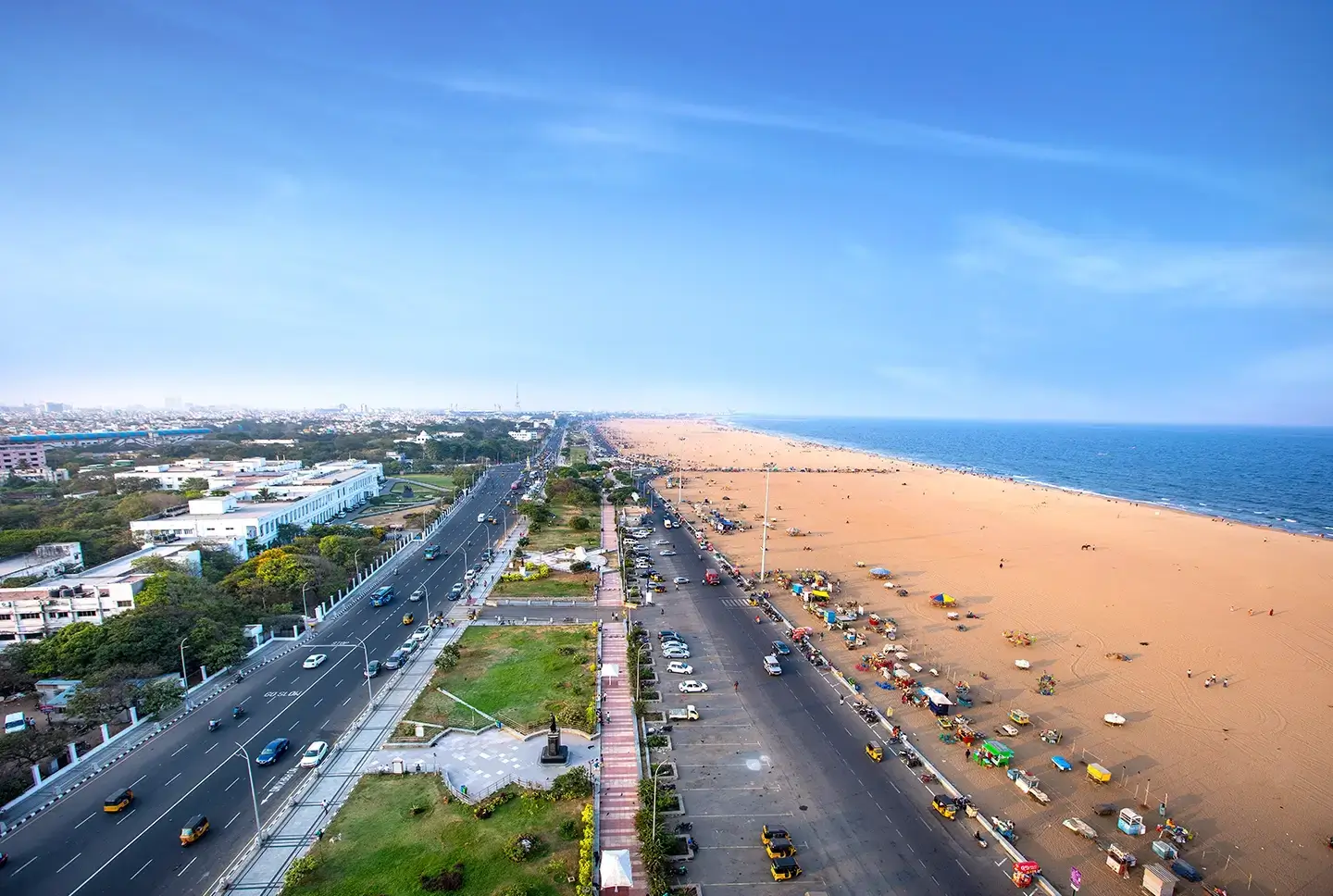 Location map of Altis Ocean Cliffs on East Coast Road near Mayajaal, Chennai